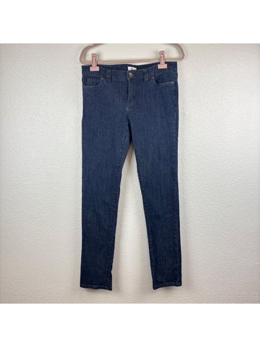 Vineyard Vines 6 Womens Dark Wash Skinny Jeans Size 6 Cotton Blend Classic Fit